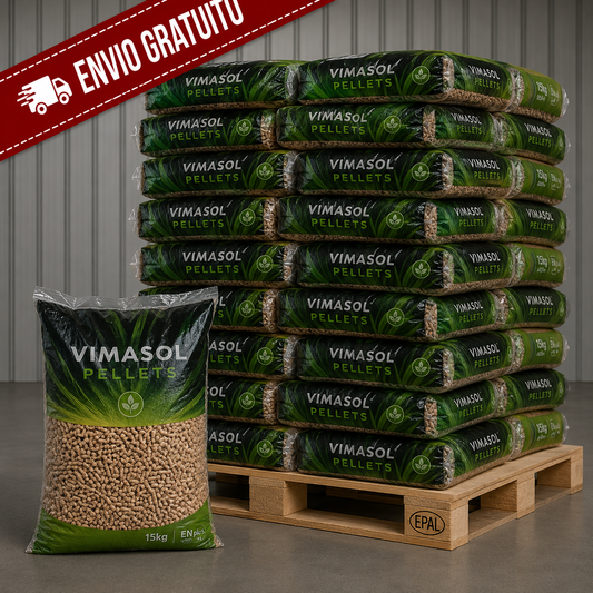 Vimasol Pellets Premium Vimasol – Palete.com 72 Säcke à 15 kg